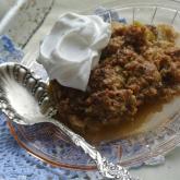 WI Whisk Recipe of the Week - Rhubarb Crisp