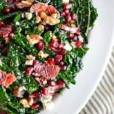 WI Whisk Recipe of the Week - Massaged Kale Salad with Blood Orange and Pomegranate
