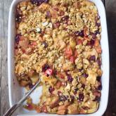 WI Whisk Recipe of the Week - Apple Cranberry Bread Pudding