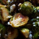 Recipe of the Week - Spicy Roasted Brussels Sprouts with Blue Cheese
