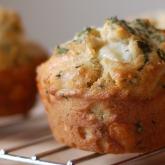 Oregano and Cheese Curd Muffins