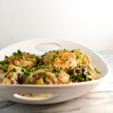 WI Whisk Recipe of the Week - Creamy Chicken with Mushrooms and Leeks