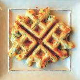Recipe of the Week - Spinach and Cheddar Waffles