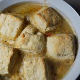 Recipe of the Week - Chicken and Root Vegetable Stew with Parmesan Biscuits