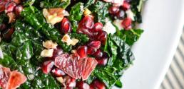WI Whisk Recipe of the Week - Massaged Kale Salad with Blood Orange and Pomegranate