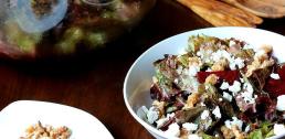 WI Whisk Recipe of the Week - Roasted Beet Salad with Candied Walnuts and Goat Cheese