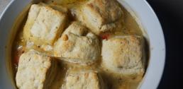 Recipe of the Week - Chicken and Root Vegetable Stew with Parmesan Biscuits